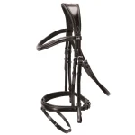 Sale SCHOCKEMOEHLE N.A. Schockemöhle Monza Fancy Stitched Bridle Dark Brown/Silver