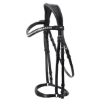 Discount SCHOCKEMOEHLE N.A. Schockemöhle Pisa Drop Nose Bridle Black/Silver
