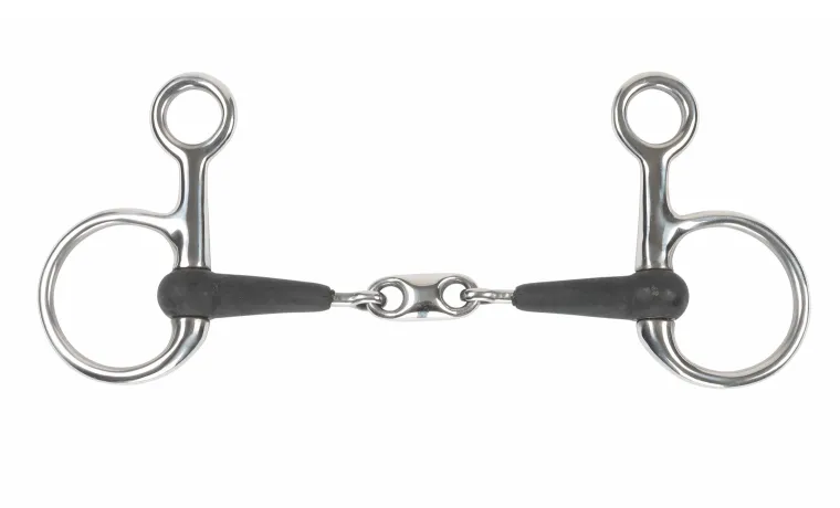 shires-equikind-hanging-cheek-GBZhouWy-0.webp Online SHIRES EQUESTRIAN Shires Equikind+ Hanging Cheek Peanut Link Bit Stainless Steel