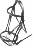 New SHIRES EQUESTRIAN Shires Velociti Rapida Padded Raised Flash Bridle