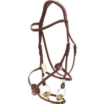 New STUBBEN N.A. Stübben Pro Jump Bridle With Figure-8 Noseband