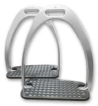 Hot STUBBEN N.A. Stübben STEELtec Maxi Grip Stirrups Silver