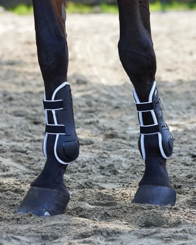 stride-open-front-tendon-boots-wjRCAfAR-2.webp Online JONE SHOU INDUSTRIAL Stride™ Open-Front Tendon Boots Black