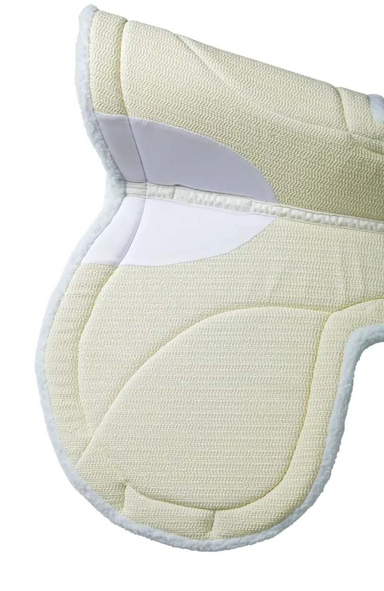 success-equestrian-no-slip-del-HYXsCZJk-1.webp Sale SUCCESS EQUESTRIAN No-Slip Deluxe Hunter Pad White