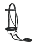 Online KINGS INTERNATIONAL Suffolk™ Single Crown Classic Dressage Bridle Black/Black