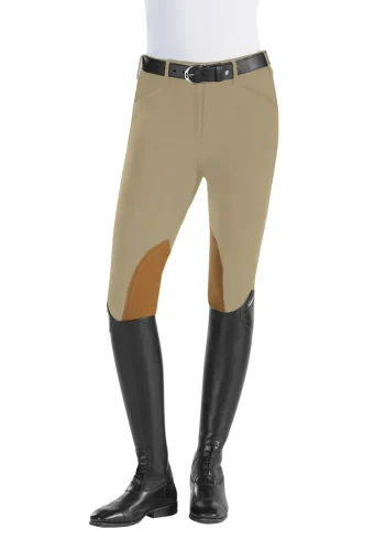 Sale TAILORED SPORTSMAN The ™ Ladies’ Techno Lightweight Knee-Patch Front-Zip Breech Tan