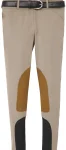 Outlet TAILORED SPORTSMAN THE ™ Ladies’ Mid-Rise Side-Zip Breech With Boot Sock Bottoms Tan