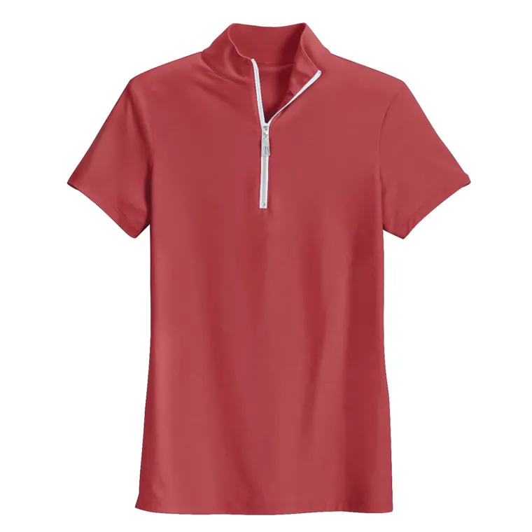 the-tailored-sportsman-ladies-qgZYIFPa-4.webp Sale TAILORED SPORTSMAN THE ™ Ladies’ IceFil® Quarter-Zip Short Sleeve Sun Shirt