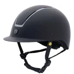 Online PHOENIX PERFORMANCE Tipperary™ Windsor Traditional Brim Helmet With MIPS® Black Matte/Chrome/Black