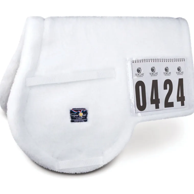 toklat-medallion-competition-s-hGWwoMZh-0.webp Clearance TOKLAT ORIGINALS Toklat® Medallion® Competition Saddle Pad With SuperQuilt Lining White