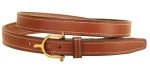 Fashion TORY LEATHER ¾" Brass Spur Buckle Belt