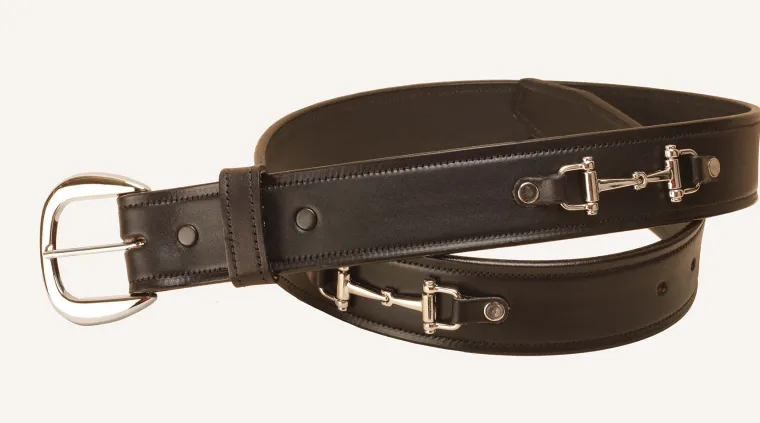 tory-leather-1-12-belt-with-ni-PAVLSWUc-2.webp Online TORY LEATHER 1 1/2" Belt With Nickel Snaffle Bits