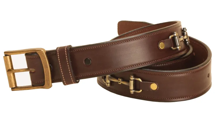 tory-leather-1-12-belt-with-ni-PAVLSWUc-3.webp Online TORY LEATHER 1 1/2" Belt With Nickel Snaffle Bits