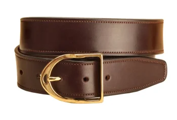 Fashion TORY LEATHER 1 1/2" Belt With Stirrup Buckle