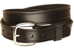New TORY LEATHER 1 1/4" Plain Leather Belt