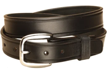 New TORY LEATHER 1 1/4" Plain Leather Belt