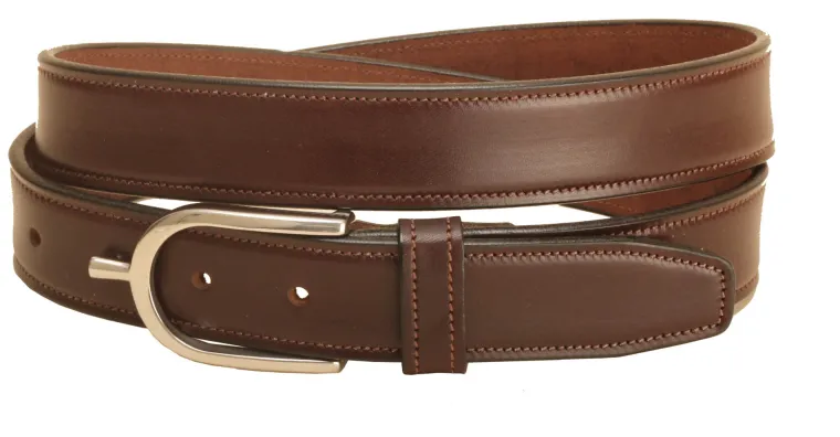 tory-leather-1-14-stainless-st-EHKHgdSr-1.webp New TORY LEATHER 1 1/4" Stainless Steel Spur Buckle Belt
