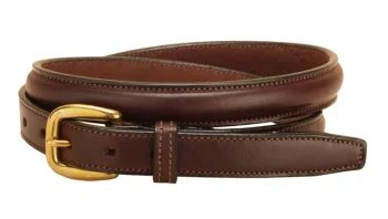 Discount TORY LEATHER 3/4" Raised Leather Belt