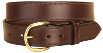 Best TORY LEATHER Classic Stitched 1½" Belt