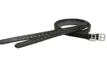 Clearance TORY LEATHER Company 1" X 60" Half-Hole Stirrup Leathers Black