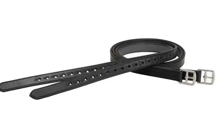 tory-leather-company-1-x-60-ha-wLDBIKlR-0.webp Clearance TORY LEATHER Company 1" X 60" Half-Hole Stirrup Leathers Black