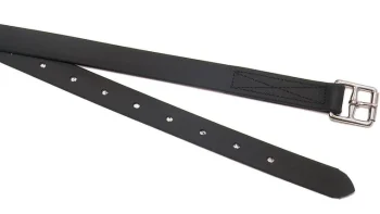 Clearance TORY LEATHER Company 1" X 60" Half-Hole Stirrup Leathers Black