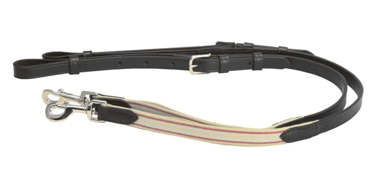 tory-leather-company-bridle-le-PImSfBQk-2.webp Fashion TORY LEATHER Company Bridle Leather 3/4" Side Reins With Elastic