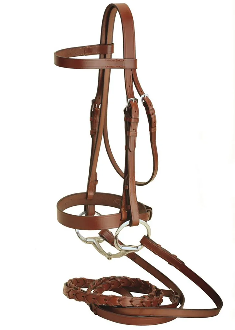 tory-leather-company-oversize-ouupDTOS-0.webp Fashion TORY LEATHER Company Oversize Fox Hunt Bridle With Laced Reins