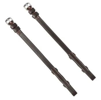 Online KINGS INTERNATIONAL TRU-Fit™ Build-A-Bridle™ Cheek Pieces Chocolate