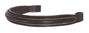 Hot KINGS INTERNATIONAL TRU-Fit™ Build-A-Bridle™ Fancy-Stitched Browband Chocolate