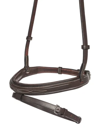 Hot KINGS INTERNATIONAL TRU-Fit™ Build-A-Bridle™ Flash Noseband Chocolate