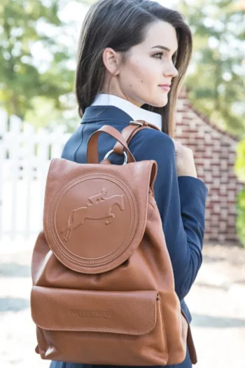 Hot TUCKER TWEED EQUSTRN Tucker Tweed Equestrian™ Brandywine Leather Backpack
