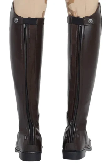 New JPC EQUESTRIAN TuffRider® Children’s Starter Back-Zip Synthetic Leather Field Boots In Mocha