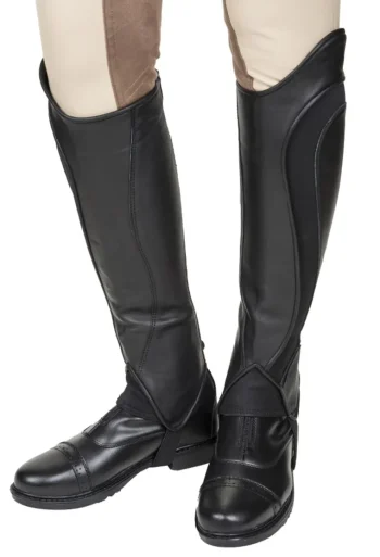 Online JPC EQUESTRIAN TuffRider® Ladies’ Derby Leather Half Chaps
