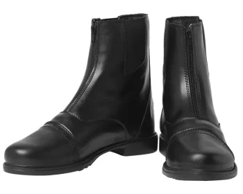 Fashion JPC EQUESTRIAN TuffRider® Men’s Starter Front-Zip Paddock Boots Black