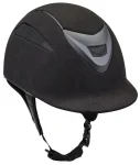 Clearance JPC EQUESTRIAN TuffRider® Ventek Microtouch Helmet Black