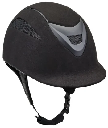 Clearance JPC EQUESTRIAN TuffRider® Ventek Microtouch Helmet Black