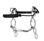 Discount TOKLAT ORIGINALS Myler® 3-Ring Combination Bit Ported Barrel MB 33 Stainless Steel