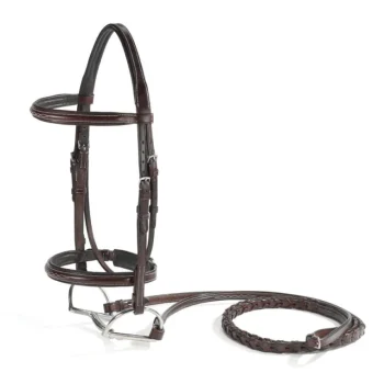 Best WORLD EQUSTRN BRNDS Vespucci Fancy Raised Hunter Bridle