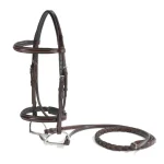 Outlet WORLD EQUSTRN BRNDS Vespucci Plain Raised Hunter Bridle Brown
