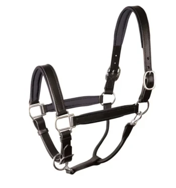 Outlet PERRIS LEATHER Perri’s® Padded Leather Halter Crownpiece Black/Black
