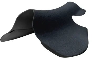 Best SADDLERY BRANDS INTL Wintec Half Riser Comfort Pad Front Black
