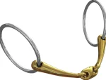 Clearance METLAR/NEUE SCHULE Neue Schule Tranz Angled Lozenge Loose Ring Bit - 18 mm mouth; 70 mm rings