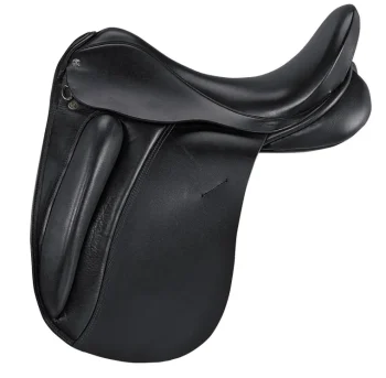 Clearance CUSTOM SADDLERY Wolfgang Signature Solo Dressage Saddle In Smooth Leather By