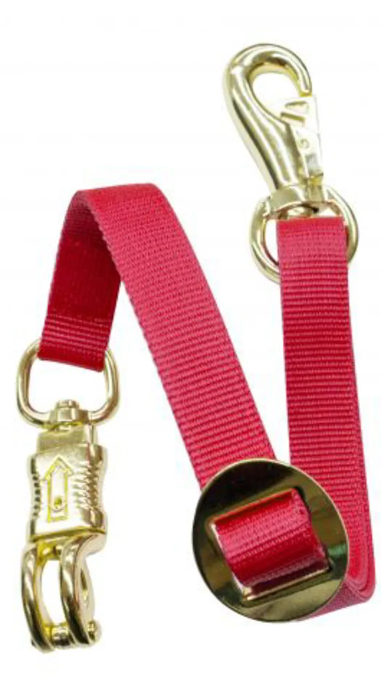 xYotZfef_0.webp Fashion SHILOH STABLES TACK Adjustable Flat Nylon Trailer Tie