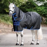 Sale HORSEWARE ® Ireland Amigo® Ripstop 900D 100 Gram Plus Pony Turnout Black/Classic Blue